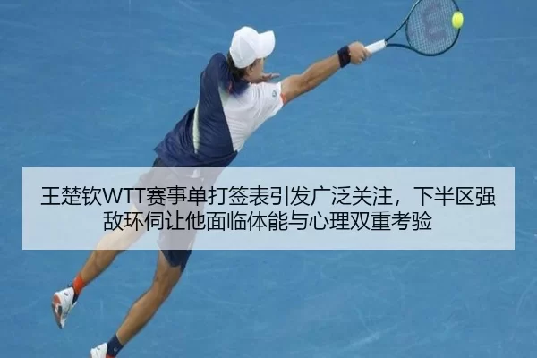 王楚钦WTT赛事单打签表引发广泛关注，下半区强敌环伺让他面临体能与心理双重考验